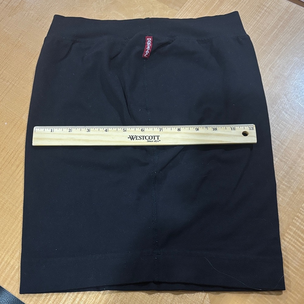 Hard Tail Classic Black Mini Skirt